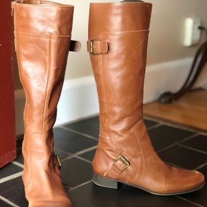 Brown Leather Boots